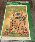 New Vintage Meyercord Decalart 0335 Mouse House Large Water Applied. Fixed Price $8.00.
