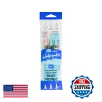 Yasutomo Niji Waterbrush Small Medium Large KWB09 12 15 3 Pieces Kwbset. Fixed Price $36.28.