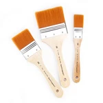 Royal & Langnickel - 3 Pack Golden Taklon Paint Brushes, Assorted Sizes. Fixed Price $12.34.