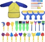 Washable Brushes Set For Toddler Kids Early Learning Toys Finger Paints Sp. Fixed Price $19.74.