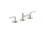 Kallista Script Widespread Bathroom Faucet W/ Lever Handles P25006-LV-AD. Fixed Price $439.99.
