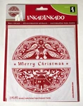 Inkadinkado Wall Decals 5" X - Merry Christmas, 2 Sheets. Fixed Price $9.95.