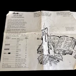 Bucilla Tri Chem Book Candles 7010 Liquid Embroidery Picture W Instructions Vtg. Fixed Price $25.41.