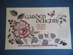 Tri Chem Hot Iron Transfers Book 0514 Garden Delights Flowers Fruit Vegetables. Fixed Price $19.99.