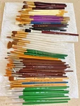 Loew-cornell, Reeves, Princeton, Westwater, Trenton, & More Paint Brushes Lot. Fixed Price $187.95.
