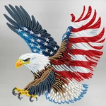 Eagle 5D Special Shape Diamond Art Kit For Beginners Full Drill Wall Decor. Fixed Price $13.99.