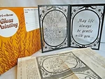 Tri Chem # 0770 Glass Painting Kit "may Life Always Be Gentle" Baby Deer Fawn. Fixed Price $11.95.
