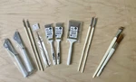 Authentic Bob Ross Brush & Knife Set 12 Piece Assorted New Old Stock -unused. Fixed Price $200.00.