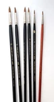 Red Sable Artist Brushes Comparable To Grumbacher 626-B. Fixed Price $32.30.