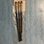 Loew-cornell Paint Brushes, 7300 Shader Pack. Fixed Price $16.25.