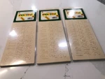 New Set Of 3 Provo Pop-its! Alphabet Soup Unfinished Wooden Letters Crafts. Fixed Price $9.99.
