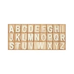 Juvale Wooden Letters For Crafts, Alphabet Set 2-INCH Natural Woo... Fast Ship. Fixed Price $22.24.