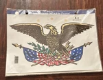 Vintage 1978 Hand Painted Decal By Decoral; B-3 Eagle & Flag; Crafts; Decoupage. Fixed Price $9.99.