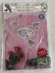 Vtg Plaid Romantic Treasures Iron Transfer #57642 Sweet Hearts W/ Paint 1994. Fixed Price $10.00.