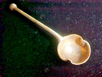 Antique Coca Spoon Pure .800 Fine Silver Gold Wash Bowl 47MM For Connoisseur!. Fixed Price $50.00.
