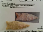 Papered Cent Texas Dalton Arrowhead, Prehistoric Artifact *free Shipping* PB48. Fixed Price $303.99.