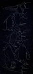 Tri-chem 7675 Hanging Black Velvet Penguins Ready To Paint Liquid Embroidery. Fixed Price $14.99.