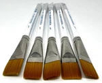 Lot Of - Winsor & Newton Series 995 Aquarelle Brush Size 3/4 Flat Wash Short. Fixed Price $64.99.
