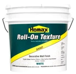 Homax Sand Roll-on Texture Decorative Wall Finish, White 2 Gal.. Fixed Price $44.97.