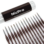 Nicpro 15 Pcs Micro Fine Detail Paint Brush Set, Small Minia. Fixed Price $20.69.