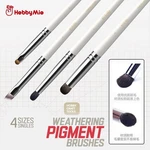 Hobby Mio: Brushes - Weathering Pigments Singles 4 Sizes. Fixed Price $8.21.