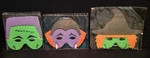 Lot Of 3 Halloween Foam Masks Michaels - Witch, Dracula, Frankenstein New. Fixed Price $9.99.