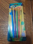 Crayola; Paint Brush Set; 5 Ct.; Arts And Crafts, Variety Of Shapes Sizes. Fixed Price $7.99.
