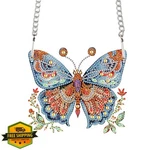 Aiyuanzsh Butterfly Diamond Painting Pendant Kit. Fixed Price $20.00.