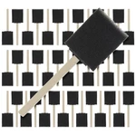 40 Pack - 2" Foam Sponge Paint Brush Set Wood Handle Craft Touch Up Stain. Fixed Price $16.99.