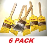 Purdy Angular Trim Glide Paint & Stain Angle Multipurpose Brush, 3-INCH, 6-PACK. Fixed Price $98.72.