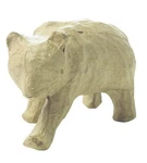 Decopatch Paper-mache Figurine 4.5"-BEAR. Fixed Price $7.99.