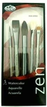 Royal & Langnickle Five Watercolor Brushes Set 832 Zen Series -paint Artist. Fixed Price $14.77.