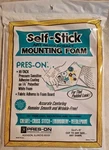 Self Stick Art Needlecraft Mounting Foam Pres-on 8" X 10". Fixed Price $16.95.
