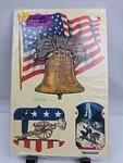 Vintage Meyercord Patriotic Decals 1534-A Liberty Bell Flag Nos 1960S Usa. Fixed Price $14.99.