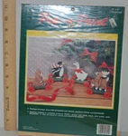 Wangs International Pop Paint Christmas Train Animals Wheels Wood Craft Kit. Fixed Price $9.00.