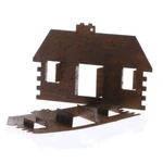 Rusty Tin Dimensional Cabin Cutouts. Fixed Price $19.34.