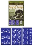 Of 3 Armour Rub Glass Etching Stencils Dragonfly Designs. Fixed Price $9.85.