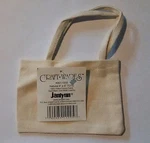 Janlynn Natural 4"X6" Mini Tote Bag. Fixed Price $8.99.