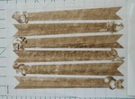 Tri Chem Ready To Paint Craft Liquid Embroidery 7031 Animal Bookmarks Bird Fox. Fixed Price $19.99.