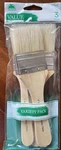 Plaid 44287E Apple Barrel Chip Brush Set Nat Bristle 3PC Value Pack New & Sealed. Fixed Price $8.88.