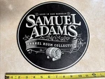 Vintage Wooden Samuel Adams Barrel Room Collection Sign. Fixed Price $74.99.