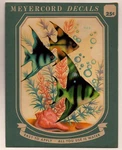 Vintage Meyercord Decal Tropical Angelfish Water-slide 933-B. Fixed Price $12.49.