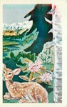 Artist Impression Fawn Brush Olympic Peninsula Washington 1950S Postcard 6919. Fixed Price $8.70.