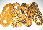 Lot Of 20 Natural Baltic Amber Necklaces 13" Genuine Handmade Jewelry. Fixed Price $135.00.