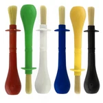 Supply 6PC Jumbo Children's Artist Paint Brushes With Easy Hold Handles. Fixed Price $9.99.