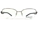 Michael Kors Eyeglasses Frames Mk 3007 Sadie Vi 1001 Black Silver 51-17-135. Fixed Price $48.49.