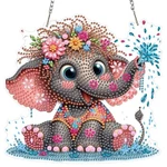 Ghhkud Diamond Art Hanging Kits For Adults, Diy Double Sided Cute Elephant. Fixed Price $17.07.