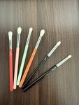 Buton Natural Goat Bristles Eyeshadow Blending Detail Pencil Makeup Brush Set 6. Fixed Price $18.35.