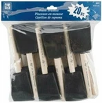 Loew-cornell 321090 Foam Brushes 20-PKG In Wide Pack. Fixed Price $8.11.