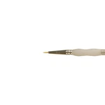 Royal & Langnickel Soft Grip Gold Taklon Brush Short Liner Size 20/0. Fixed Price $7.95.
